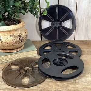 Lot 4 Empty Plastic Film Reels